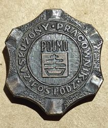 Medal FOS Polmo Łódź zasłuzony pracownik