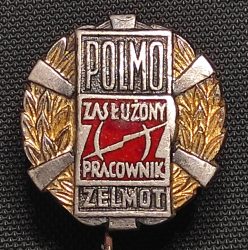 Wpinka Polmo Zelmot Zasłużony Pracownik F. Joppek